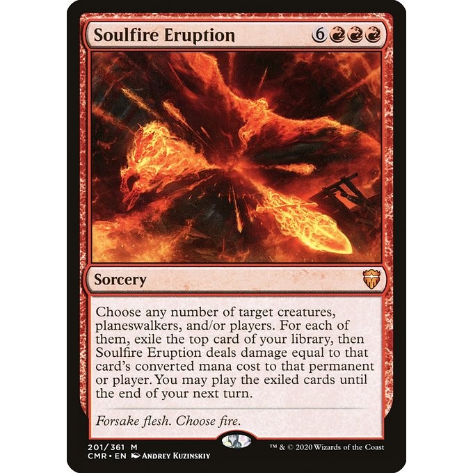 [Commander Legends] - [CMR] - (M) -[Soulfire Eruption] -  [2020]