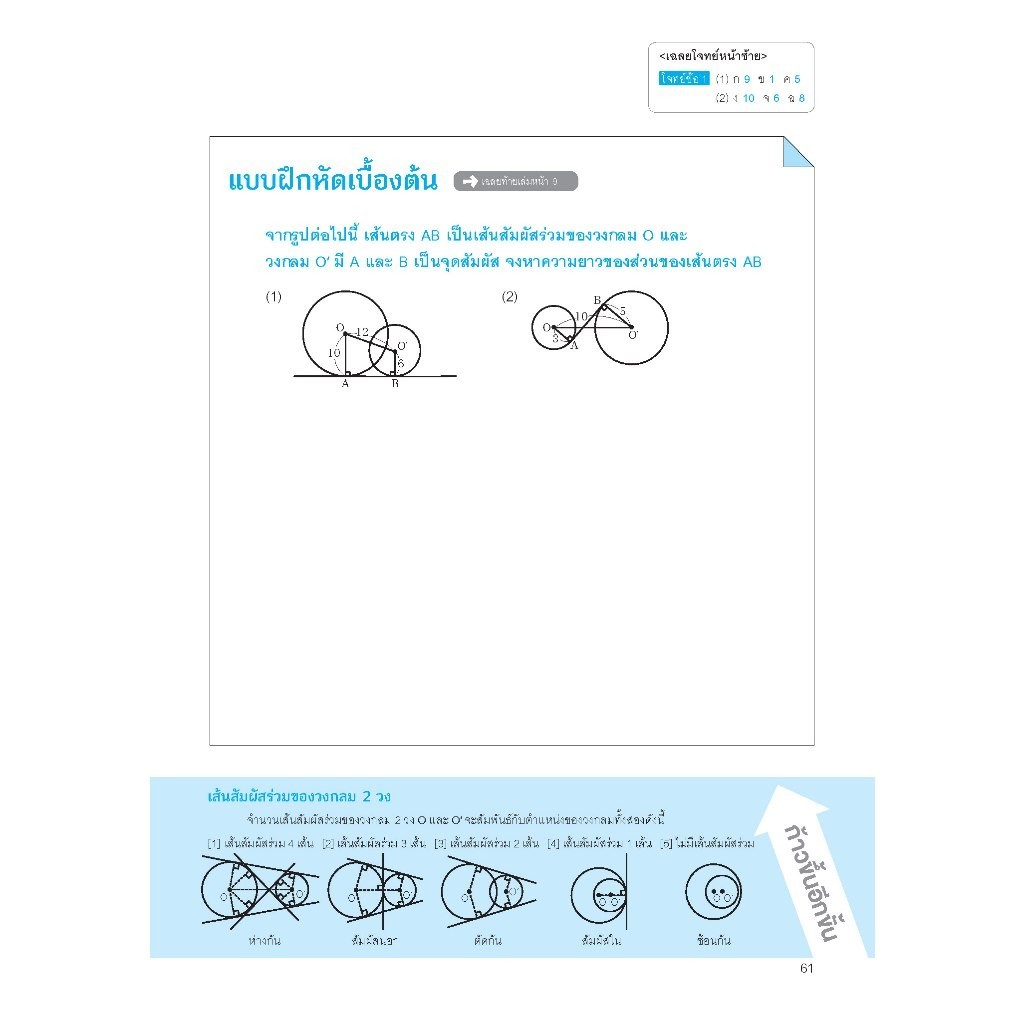NANMEEBOOKS หนังสือ One by One แบบฝึกคณิตศาสตร์ ม. ปลาย เล่ม 2 (revise 2024) : คู่มือเรียน เตรียมสอบ ติวสอบ - รูปที่ 3
