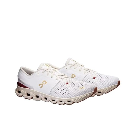 On Cloud X4 Limited amount ของแท้ 100% รองเท้าผ้าใบ รุ่นชาย และหญิง Ivory white Running shoes ราคา ถูกที่สุด ดีลบีเคเค แกลเลอรีภาพที่ 7