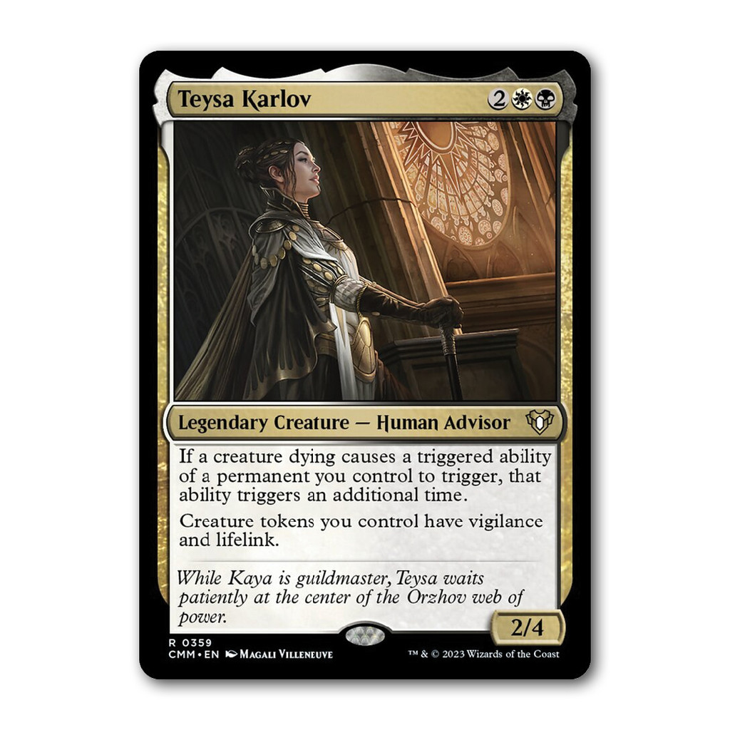 [MTG] Teysa Karlov [CMM] [Multi] [Rare] [Normal] [ENG] [2023] (Magic: The Gathering)