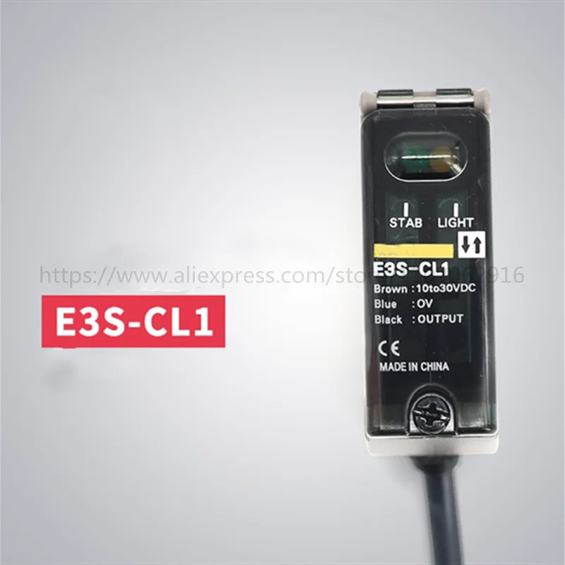 ★ ใหม่และเป็นต้นฉบับ E3S-CL2 E3S-CL1ระยะทางชุดเซ็นเซอร์ตาแมวสวิทช์ตรวจจับที่มีเสถียรภาพ