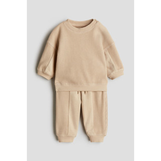 H&M(เอชแอนด์เอ็ม) ชุดผ้าคอตตอนวาฟเฟิล 2 ชิ้น เด็กอ่อน 126803…