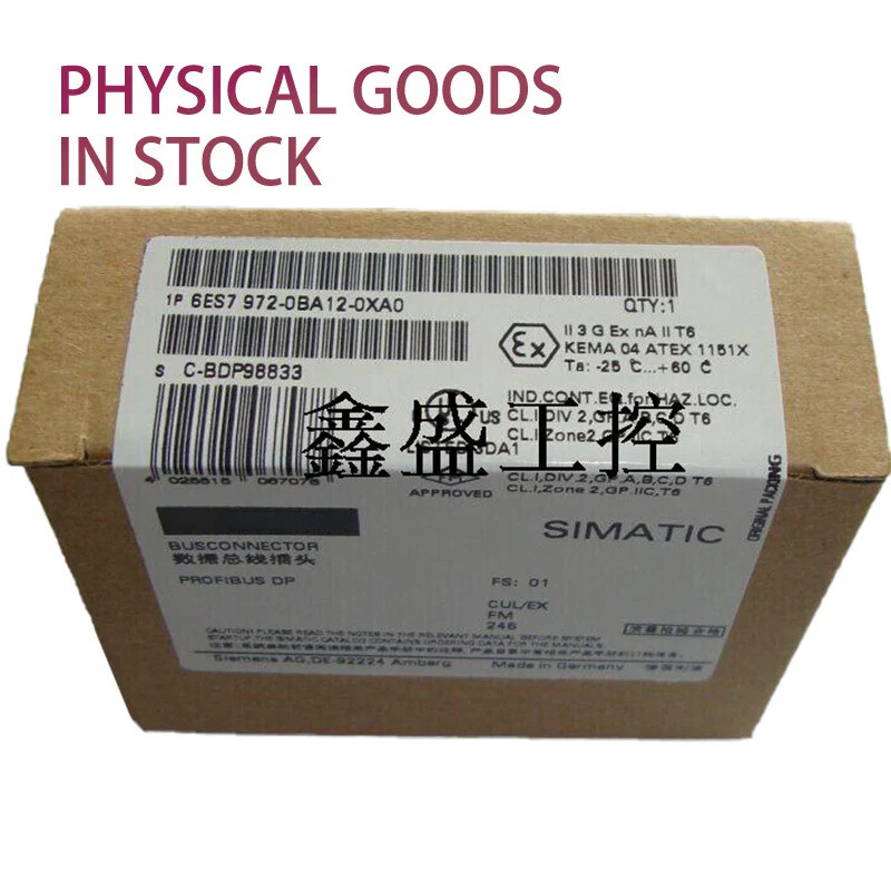 <0> แบรนด์ใหม่ของแท้ 6ES7972-0BA12-0XA0 6ES7972-0BA52-0XA0 6ES7972-0BB42-0XA0 6ES7972-0BB52-0XA0
