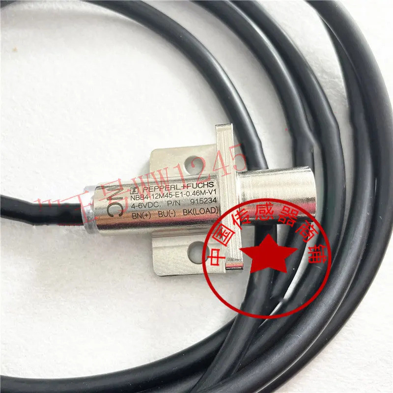 <0>สวิตช์ใกล้เคียง Pepperl+Fuchs ใหม่ NBB4-12M45-E1-0.46M-V1 เซ็นเซอร์โลหะ