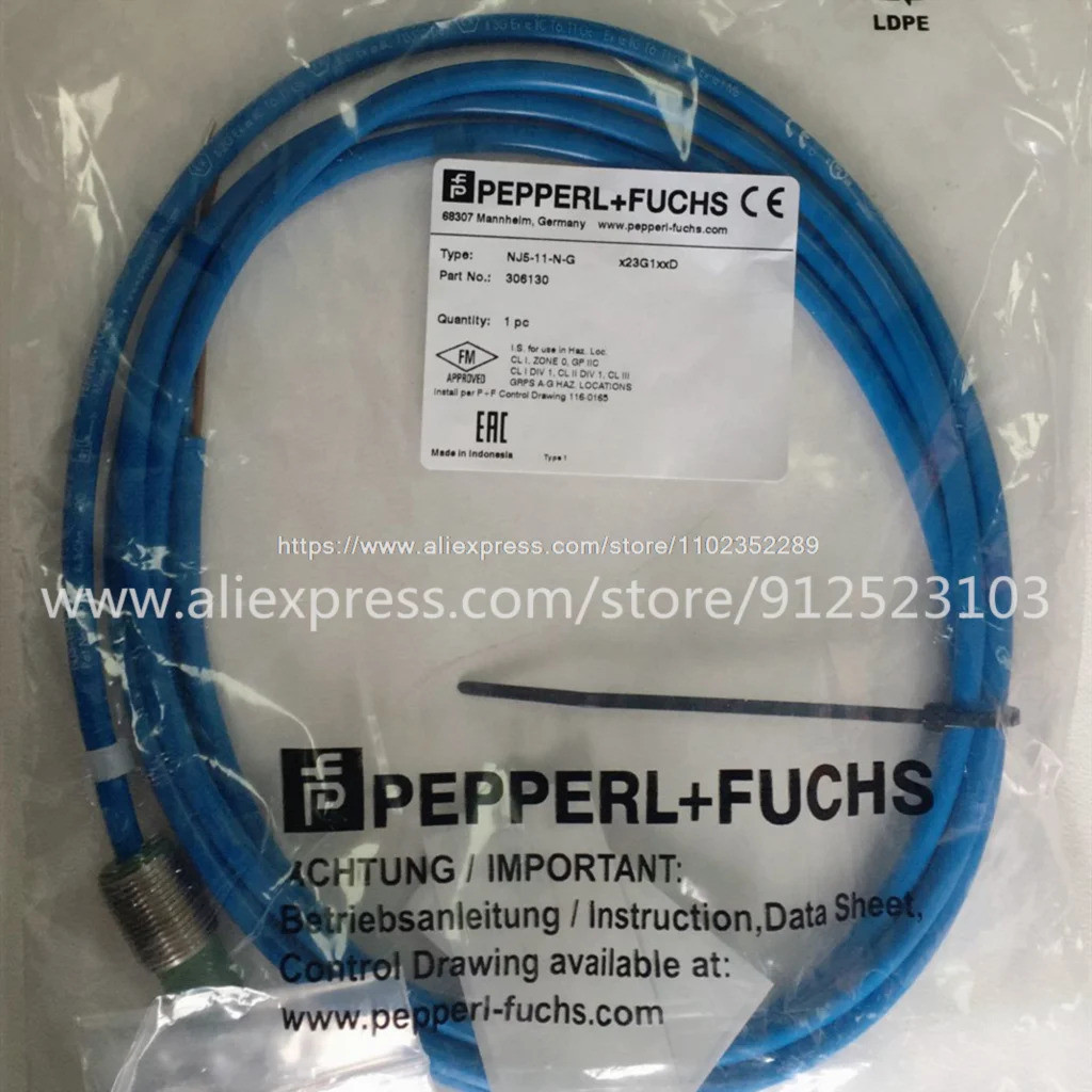 <0>NJ5-11-N-G เซ็นเซอร์วัดระยะ P+F คุณภาพสูงใหม่