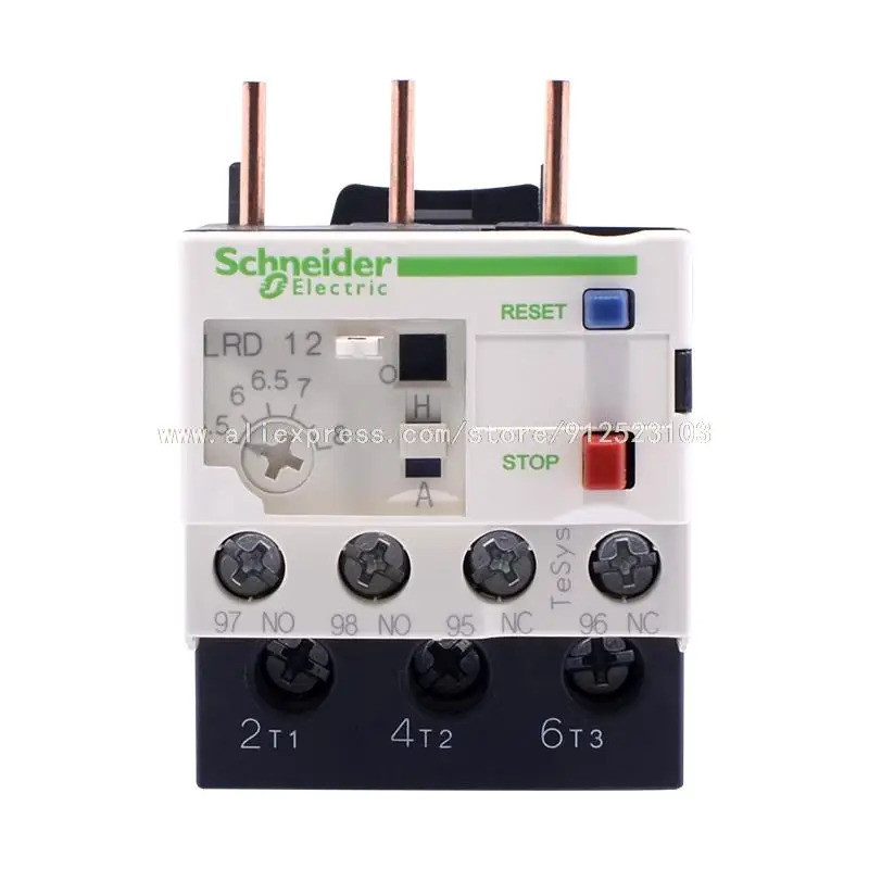<0>รีเลย์โอเวอร์โหลดความร้อน LRD12C 5.5-8A LRD12