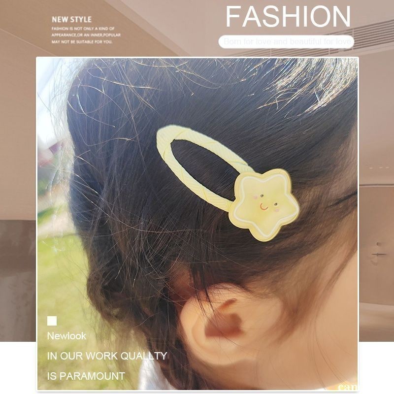 candypop ครีมดาวรูปไข่ห่อผ้า Hairpin Simple น่ารักสาว Bang Hairpin
