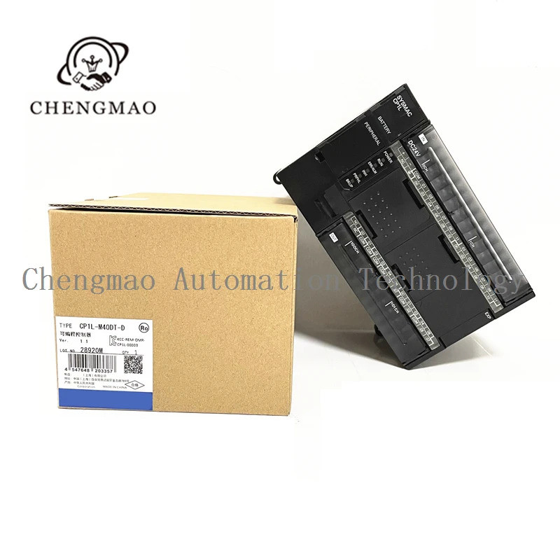 คลังสินค้า ควบคุม PLC แบบตั้งโปรแกรมได้ CP1L-M40DT-D CP1L-M40DR-D CP1L-M40DR-A