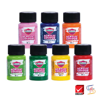 Master Art มาสเตอร์อาร์ต สีอะคริลิค 20 มล. 20 เฉดสี จำนวน 1 ขวด