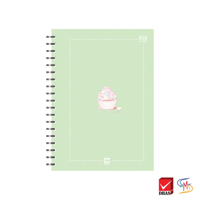 Elephant ตราช้าง สมุดโน๊ต สมุดริมลวด A5 70G 150S WHC-605 รูปที่ 6