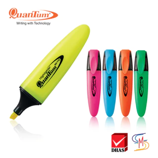 (Clearance Sale) Quantum ควอนตั้ม ปากกาไฮไลท์ ปากกาเน้นข้อความ รุ่น QH710 จำนวน 1 แท่ง