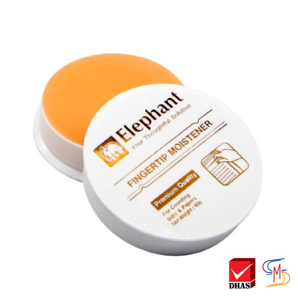 Elephant ตราช้าง ขี้ผึ้งนับธนบัตรและกระดาษ จำนวน 1 ชิ้น