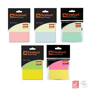 Elephant ตราช้าง กระดาษโน๊ต กระดาษโน๊ตกาวในตัว มินิเมมโม 37x…