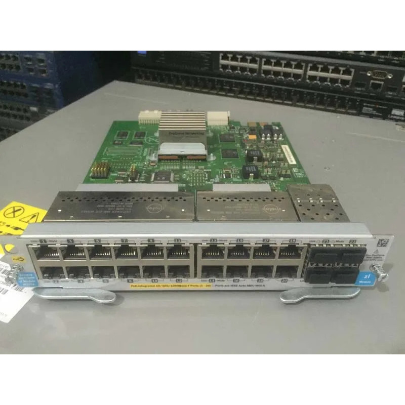 J8705A สวิตช์ ProCurve 5400zl 20p 10/100/1000 + 4p โมดูล Mini-GBIC