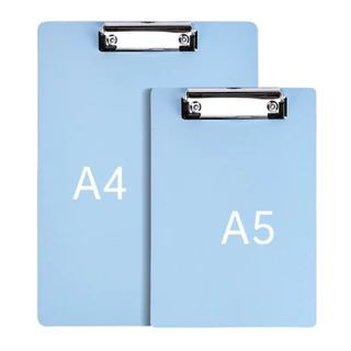 คลิปบอร์ดพาสเทล Morandi Clip Board A4 / A5 กันน้ำ แผ่นรองเขียน กระดานรองเขียน แฟ้มหนีบเอกสาร