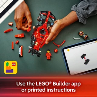 LEGO Speed Champions 77242 Ferrari SF-24 F1 Race Car (275pcs.), Building Blocks, Kids Toy