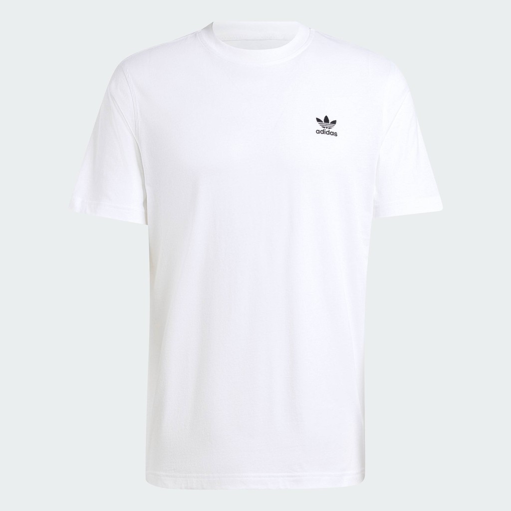adidas ไลฟ์สไตล์ เสื้อยืดผ้าวาฟเฟิล Trefoil Essentials ผู้ชาย สีน้ำตาล KE1136