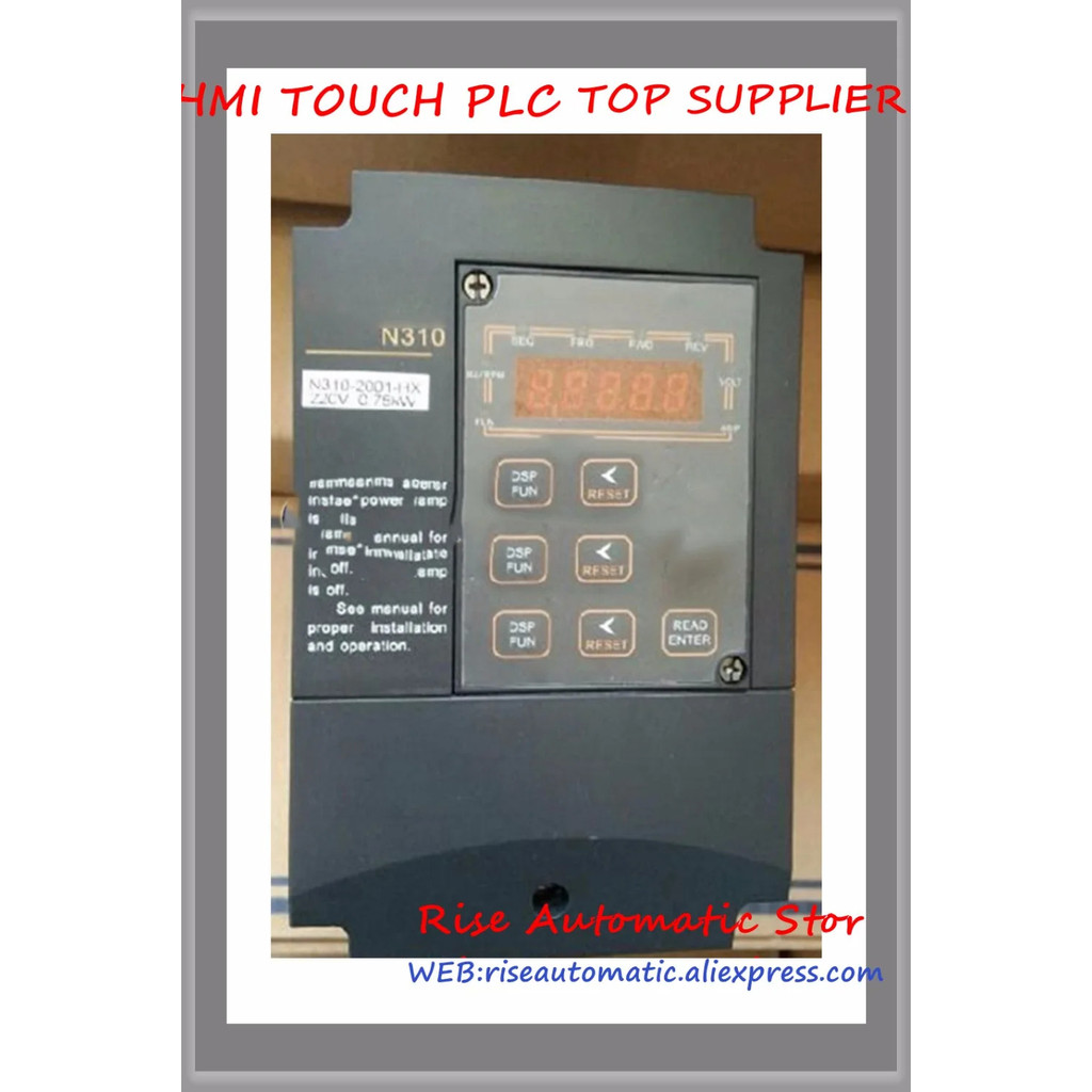 1 เฟส 3 เฟส 200V 4.5A 0.75KW 1HP อินเวอร์เตอร์ N310-2001-H ใหม่