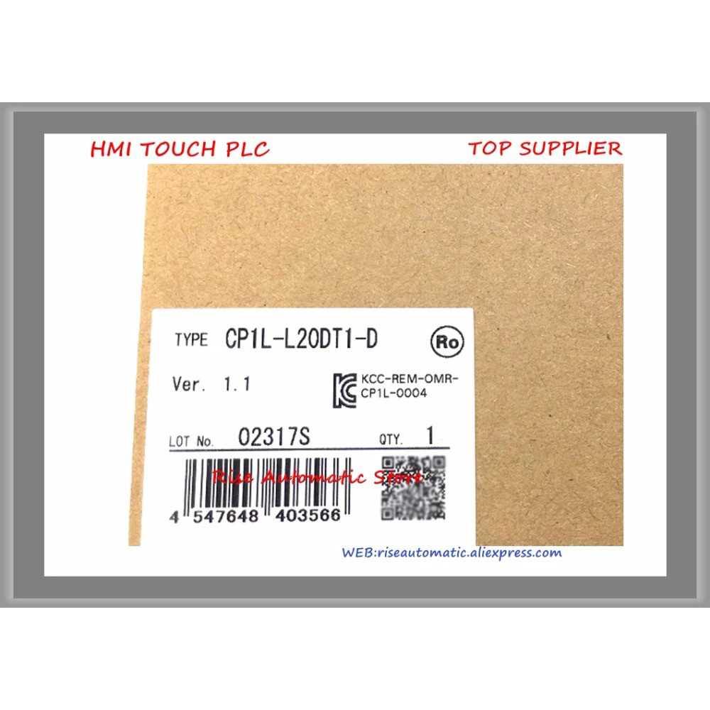 หน่วยใหม่ดั้งเดิม CP1L-L20DT1-D 24DC อินพุต 12 จุด เอาต์พุตทรานซิสเตอร์ 8 จุด CP1L-L20DT-D DC24V 12 