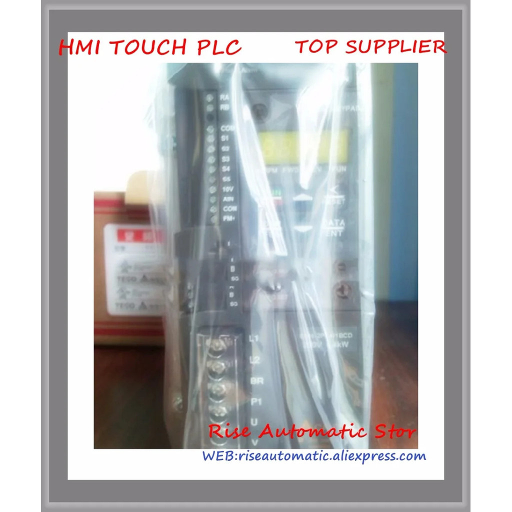 ตัวแปลงความถี่ VFD ไดรฟ์ AC S310-2P5-H1BCD ใหม่ 1 เฟส 220V 3.1A 0.4KW 0.5HP