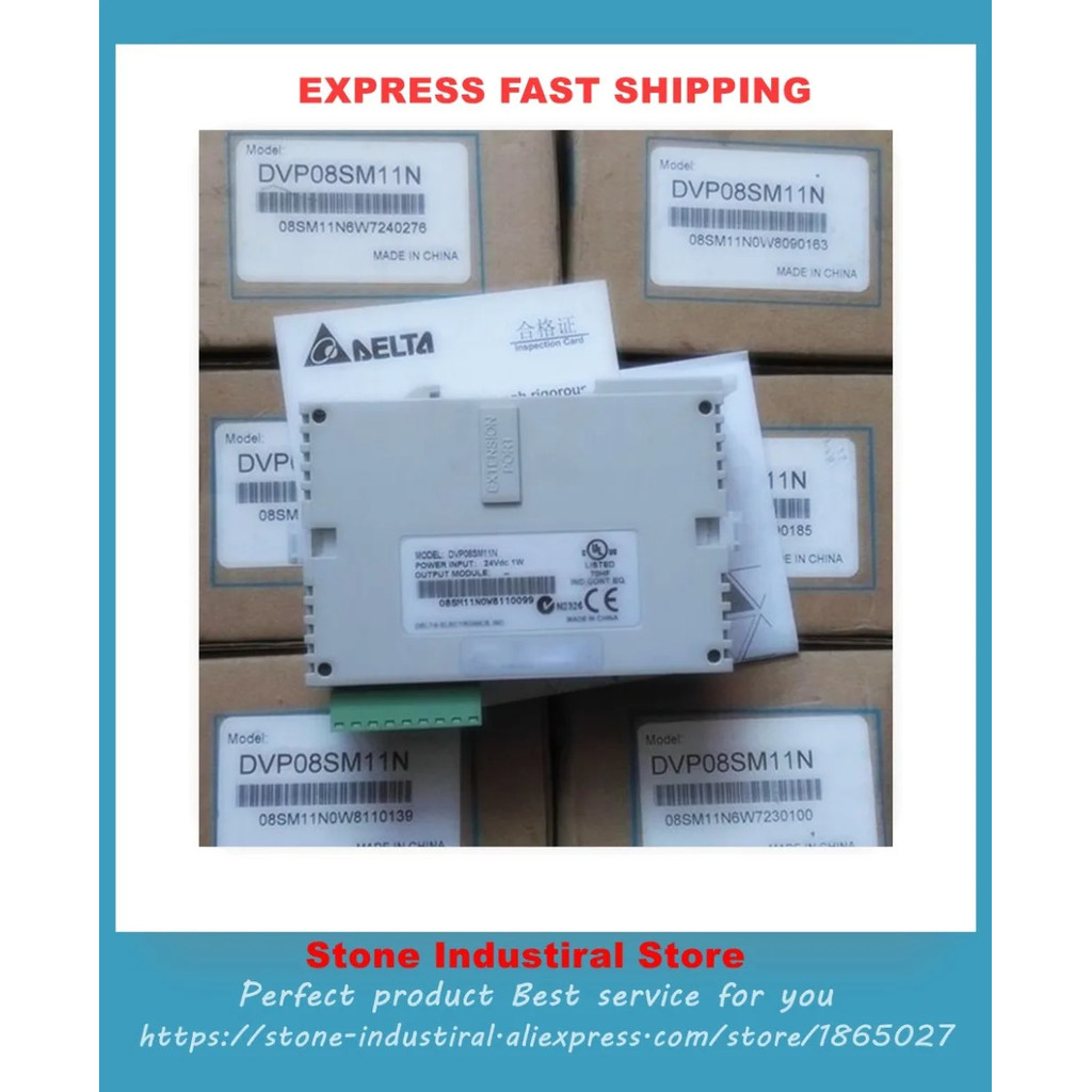โมดูล PLC ใหม่ในกล่อง DVP08SM11N DVP08SN11R DVP08SN11T DVP08SP11R DVP08SP11T