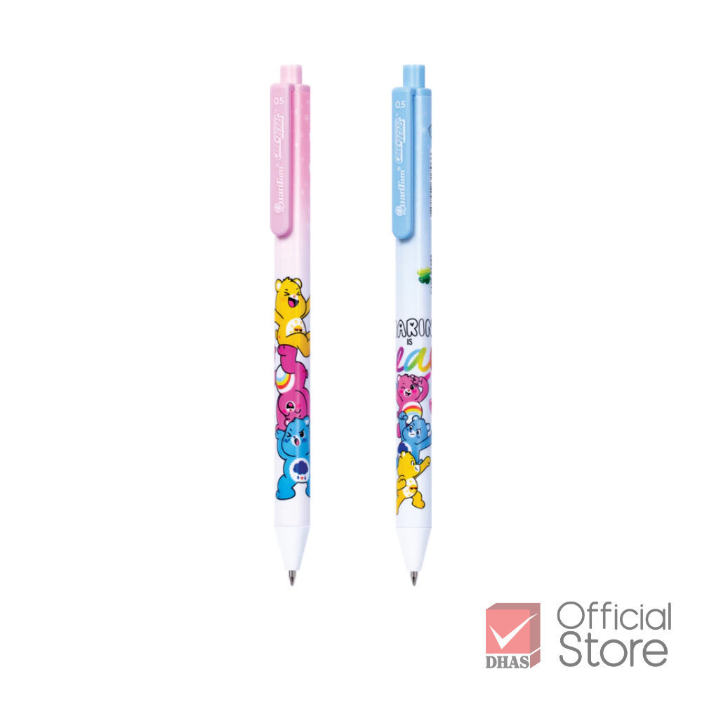 Quantum ปากกา ปากกาลูกลื่น แคร์แบร์ 0.5 นํ้าเงิน จำนวน 1 ด้าม (คละลาย) - รูปที่ 3