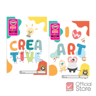 Master Art สมุดวาดรูป สมุดวาดเขียน 80G 10S MJ-021 จำนวน 1 เล่ม (คละลาย)
