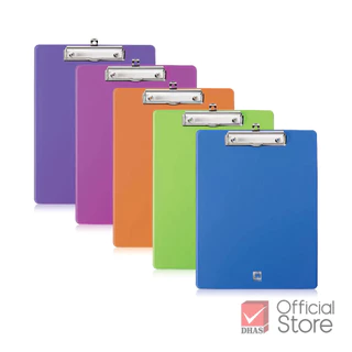 Elephant คลิปบอร์ด PP-TS 7770 A4 คละสี จำนวน 1 ชิ้น