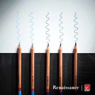 Renaissance สีไม้ ดินสอสีไม้ เกรดอาร์ตติส รุ่น 24 สี กล่องเหล็ก จำนวน 1 กล่อง
