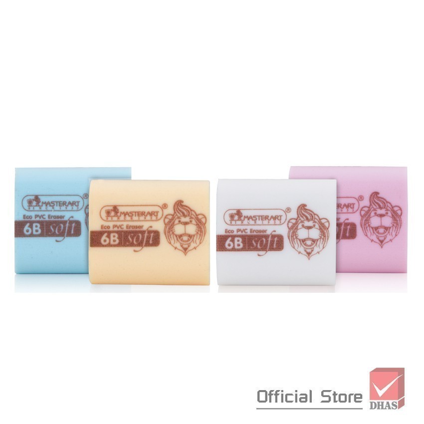 Master Art ยางลบ แฟนซี ME-04 จำนวน 1 ก้อน (คละสี)