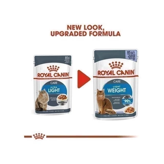 [12 ซอง] Royal Canin Light Weight Care Pouch Jelly อาหารเปียกแมวโต ควบคุมน้ำหนัก อายุ12เดือนขึ้นไป (เจลลี่, โรยัล คานิน)