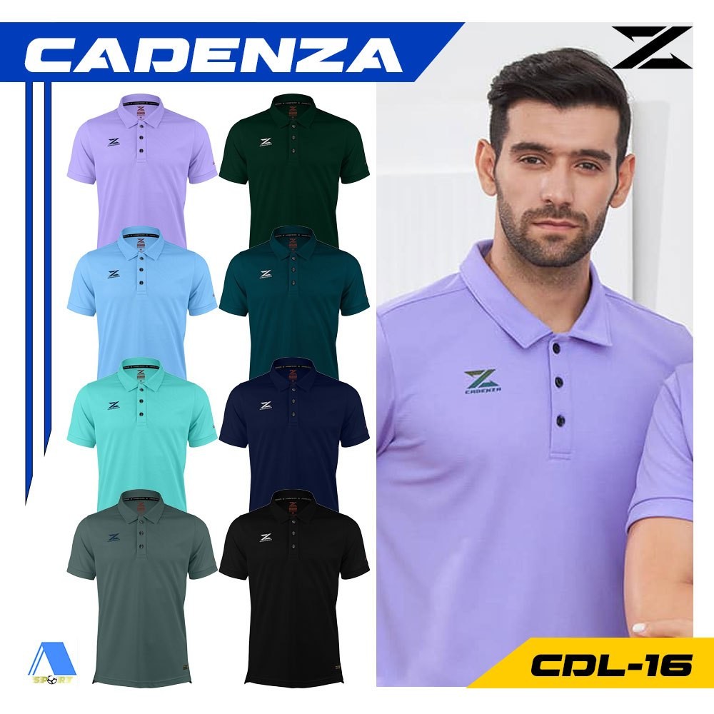[[ส่งฟรี!! มีเงินคืน]] CADENZA เสื้อโปโล รหัส CDL-16UNISEX  ชุดที่ 2 แท้100%