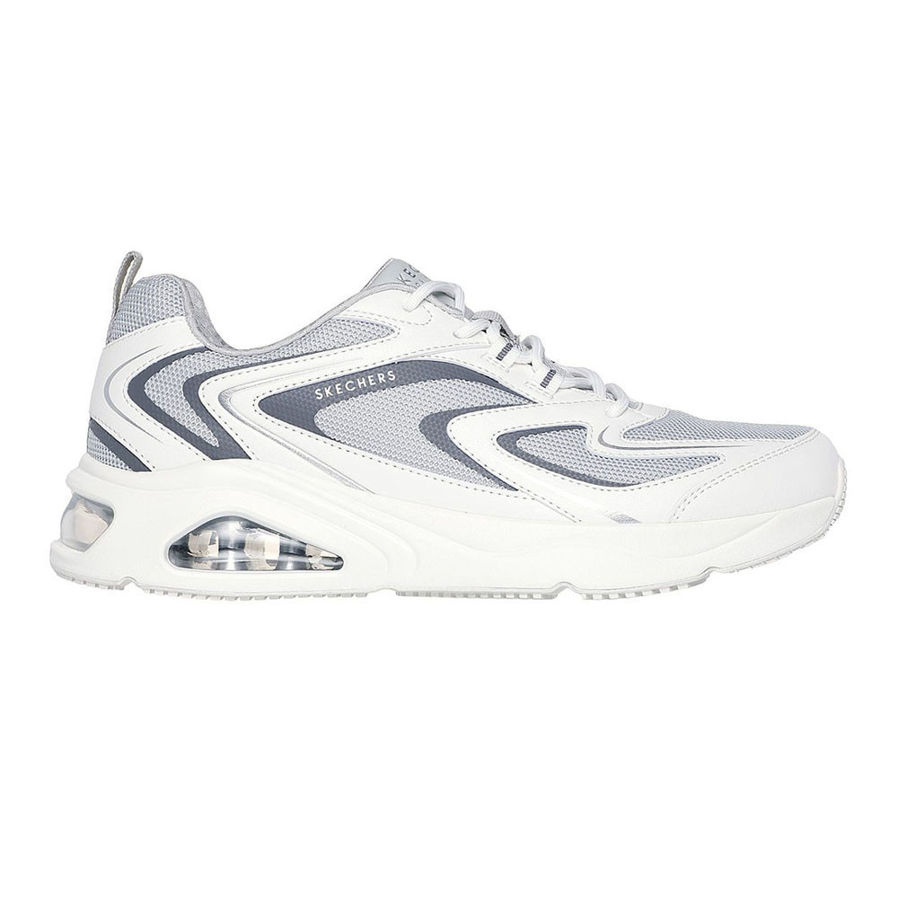 Skechers สเก็ตเชอร์ส รองเท้าผู้ชาย Men SKECHERS Street Tres-Air Uno Shoes - 183082-WGY Air-Cooled Memory Foam