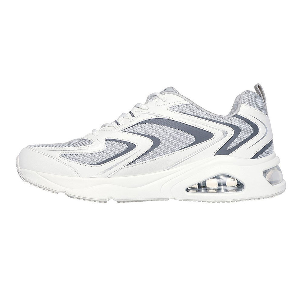 Skechers สเก็ตเชอร์ส รองเท้าผู้ชาย Men SKECHERS Street Tres-Air Uno Shoes - 183082-WGY Air-Cooled Memory Foam