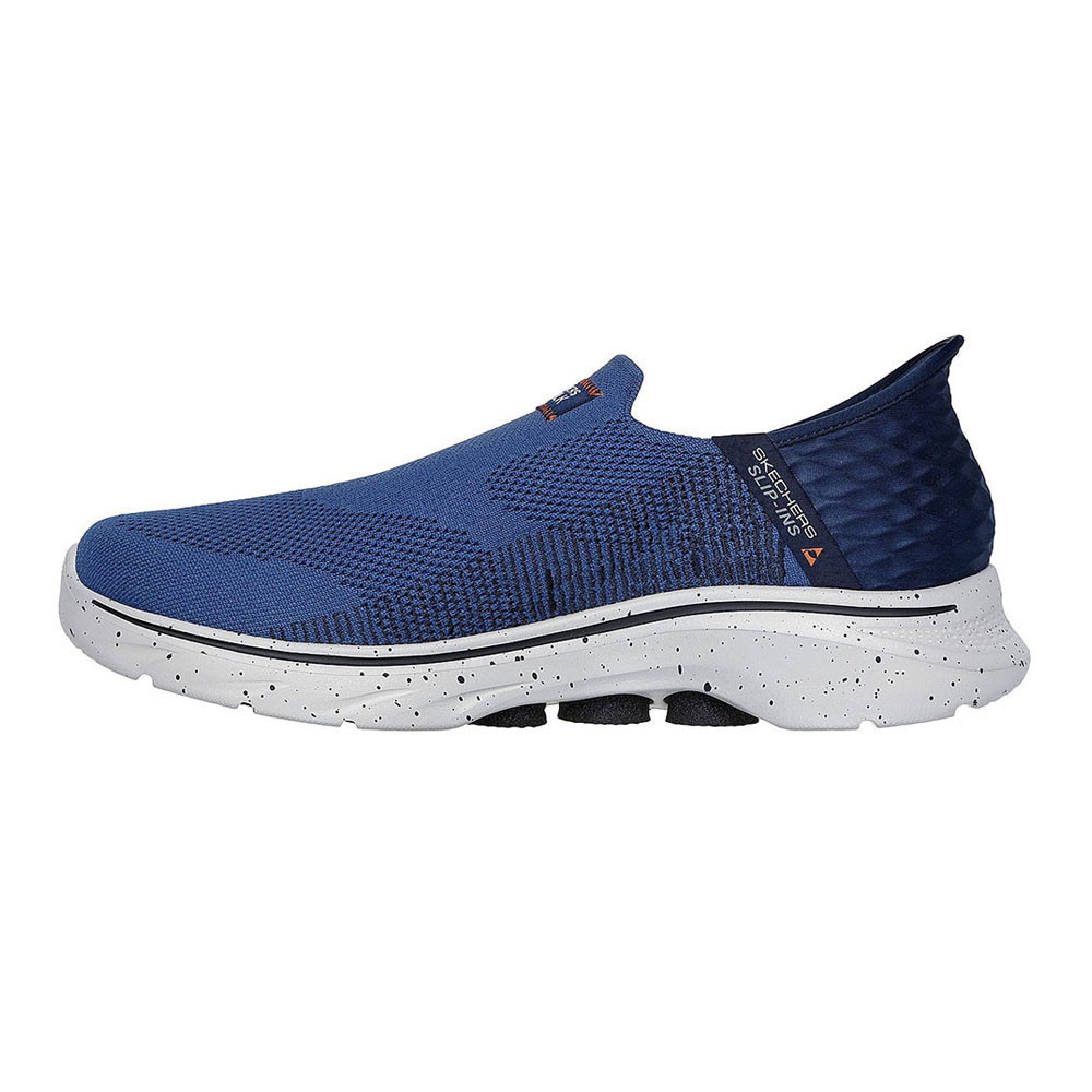 Skechers สเก็ตเชอร์ส รองเท้าผู้ชาย Men Slip-ins GOwalk 7 Walking Shoes - 216800-NVY Air-Cooled Memory Foam
