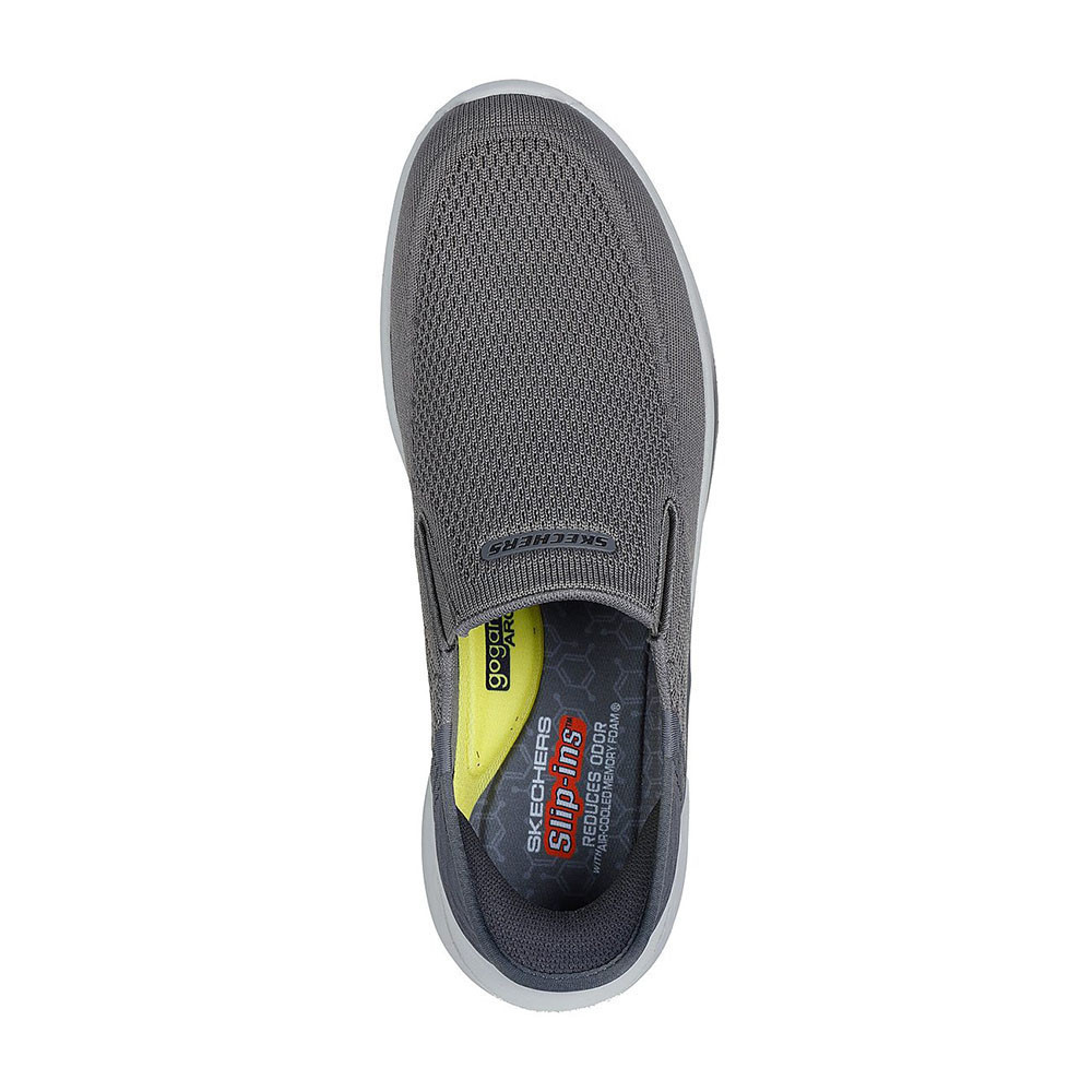 Skechers สเก็ตเชอร์ส รองเท้าผู้ชาย Men Slade Usa Street Wear Shoes - 210887-GRY - Air-Cooled Memory Foam