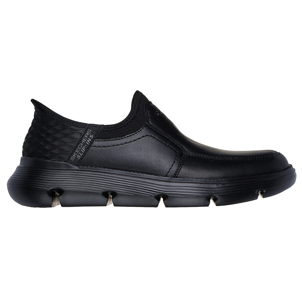 Skechers สเก็ตเชอร์ส รองเท้าผู้ชาย Men Slip-ins SKECHERS USA Garza Dorado Shoes - 205067-BBK Air-Cooled Memory Foam