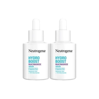 [แพ็คคู่] นูโทรจีนา ไฮโดร บูสท์ ไนอะซินาไมด์ เซรั่ม 30มล x2 Neutrogena Hydro Boost Niacinamide Serum 30ml x2