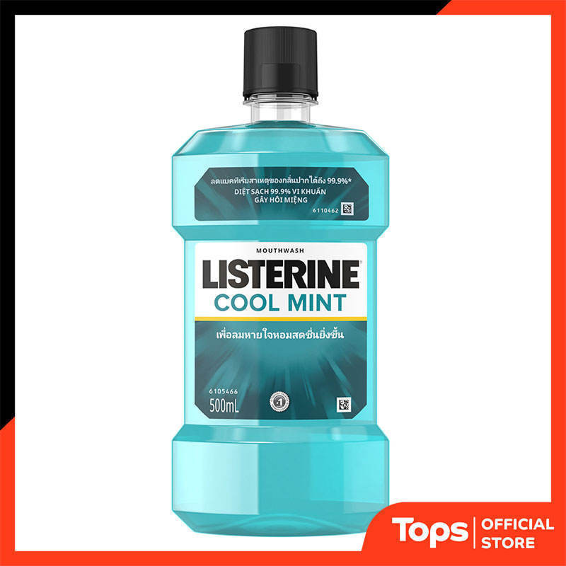 LISTERINE ลิสเตอรีนน้ำยาบ้วนปากคูลมินต์ 500มล. [8850007811237]