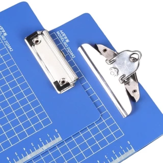 คลิปบอร์ด มีเส้นตาราง Clip Board A4 / A5 / A6 กันน้ำ แผ่นรองเขียน กระดานรองเขียน แฟ้มหนีบเอกสาร