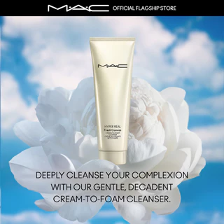 MAC Hyper Real Cream to Foam Cleanser / แมค โฟมล้างหน้า Hyper Real - ทำความสะอาดอย่างล้ำลึก แต่ยังคงให้ผิวที่ชุ่มชื้น