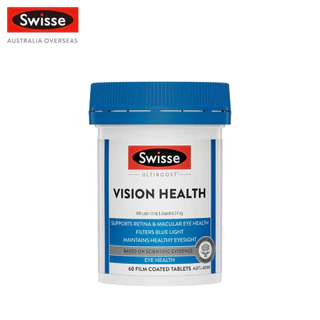 Swisse Ultiboost Vision Health แท็บเล็ตเคลือบฟิล์ม 60 เม็ด (EXP:09 2027)
