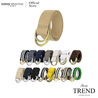 Louis Montini เข็มขัดผ้า เข็มขัดผู้ชาย เข็มขัดผู้หญิง เข็มขั…