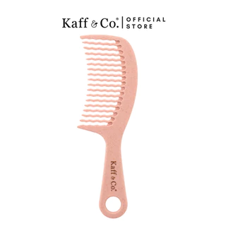 Kaff & Co. WAVY TOOTH DETANGLING COMB หวีซี่หยัก (ซิก-เเซก) ช่วยสางผมชี้ฟู ผมหยิก พันกัน