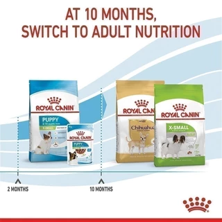 Royal Canin X-Small Puppy 500g อาหารเม็ดลูกสุนัข พันธุ์จิ๋ว อายุ 2-10 เดือน (Dry Dog Food, โรยัล คานิน)