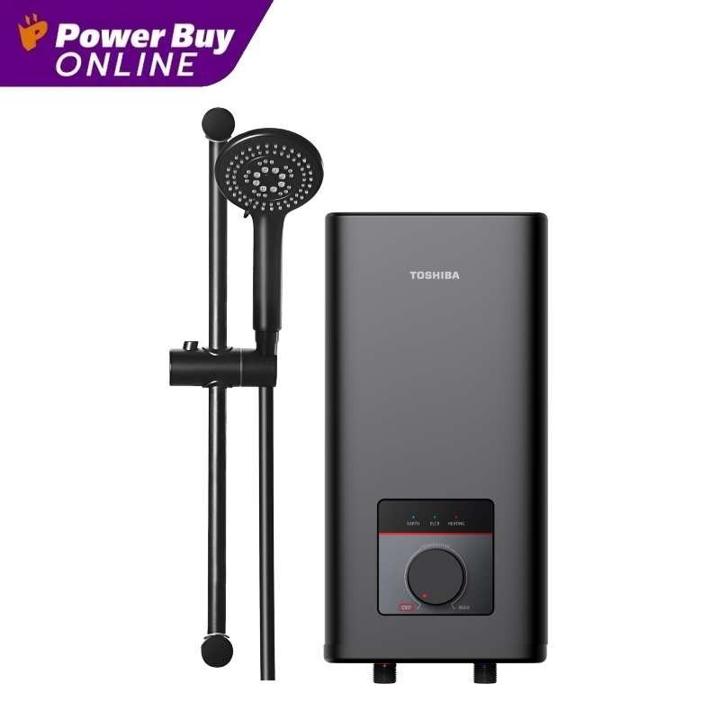 TOSHIBA SensTemp เครื่องทำน้ำอุ่น (3800 วัตต์) รุ่น TWH-38MFNTH(K)-CB