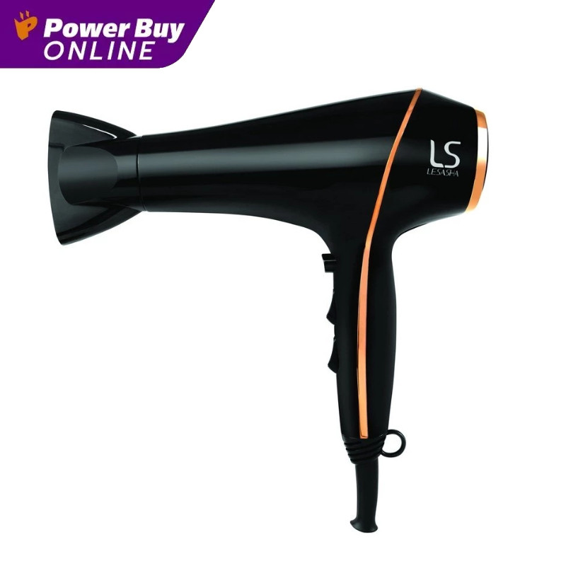 LE SASHA Airmax Smart ไดร์เป่าผม (2000 วัตต์, สีดำ) รุ่น LS1553