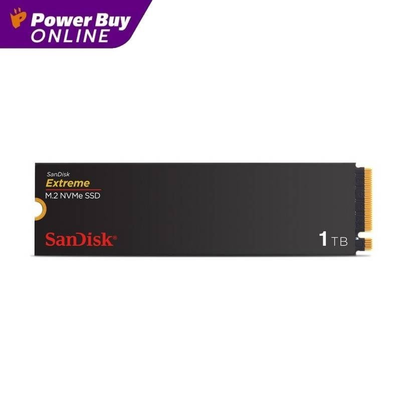 Sandisk Extreme M.2 NVMe PCIe Gen 4.0 SSD ภายใน (1TB) รุ่น SDSSDX3N-1T00-G26