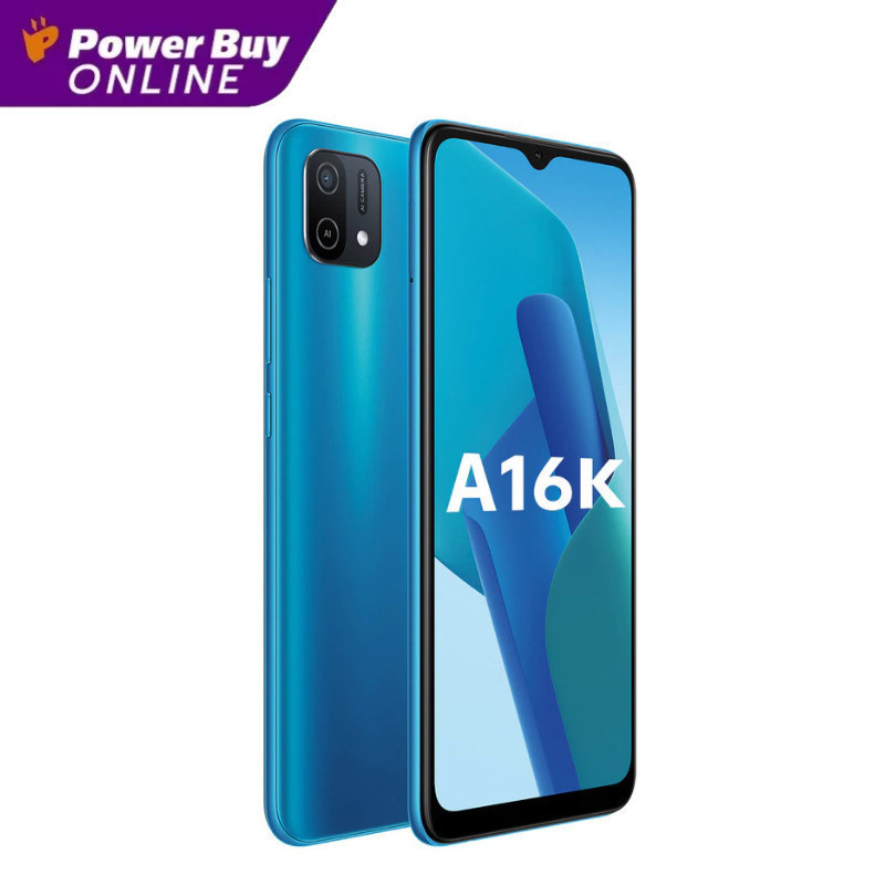 OPPO A16K (RAM 3GB, 32GB, Blue)