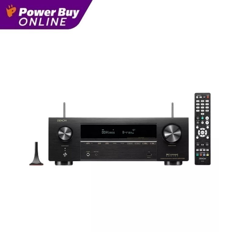 DENON รีซีฟเวอร์ (7.2 CH, 80 วัตต์) รุ่น AVR-X1700H